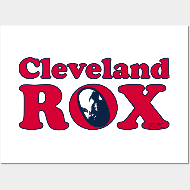 The Cleveland Rox Wall Art by 7071